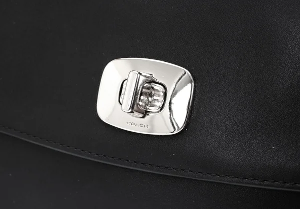 コーチCOACH レザー2wayハンドバッグ 黒 K-96829_013