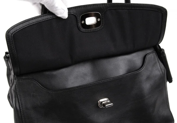 コーチCOACH レザー2wayハンドバッグ 黒 K-96829_014