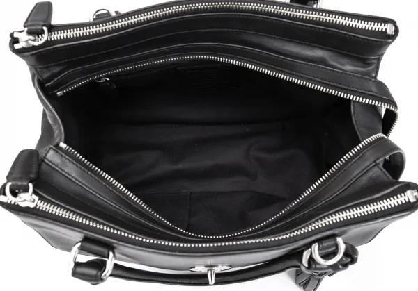 コーチCOACH レザー2wayハンドバッグ 黒 K-96829_017