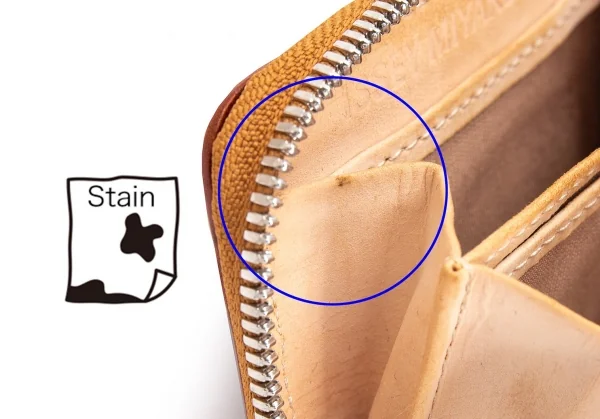 ISSEY MIYAKE MEN Leather Coin purse K-96899_011