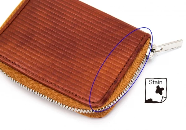 ISSEY MIYAKE MEN Leather Coin purse K-96899_005