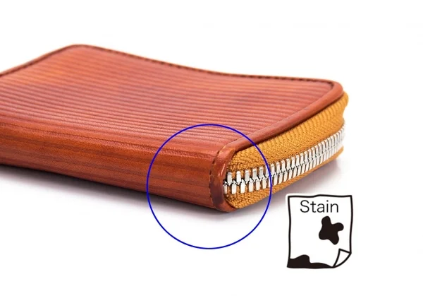 ISSEY MIYAKE MEN Leather Coin purse K-96899_006