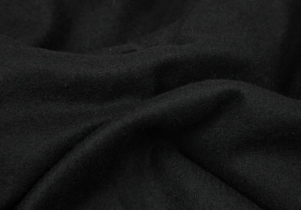 コムデギャルソンオムCOMME des GARCONS HOMME ウール裾切替ロールアップパンツ 黒M K-96926_012