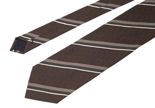 COMME des GARCONS HOMME Striped Silk Tie K-96945_004