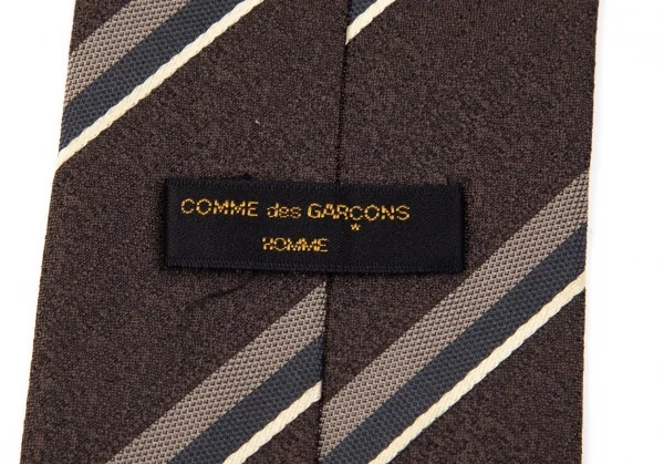 COMME des GARCONS HOMME Striped Silk Tie K-96945_007