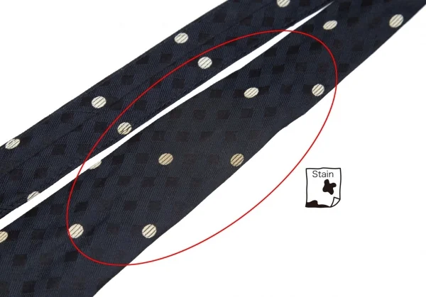 COMME des GARCONS HOMME ネクタイ シルク ドット COMME des GARCONS HOMME DEUX(コムデギャルソンオムドゥ