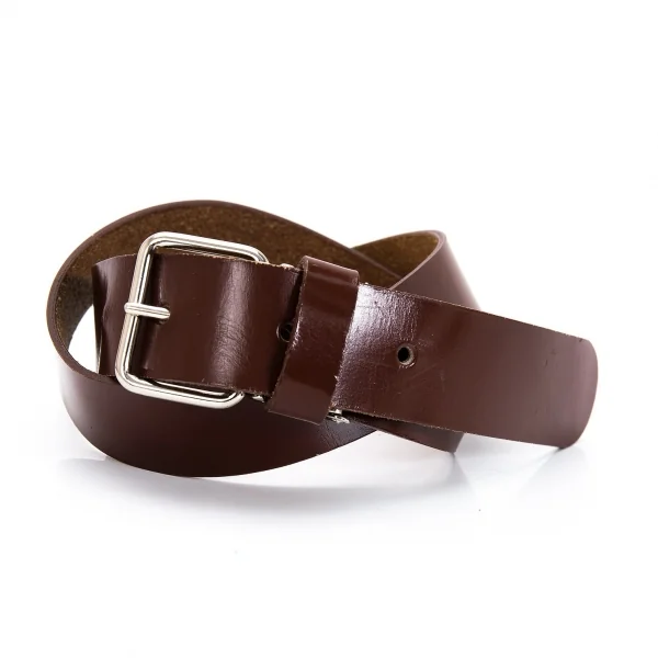 トリコ コムデギャルソンtricot COMME des GARCONS レザーベルト 茶 K-96959_001