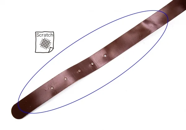 トリコ コムデギャルソンtricot COMME des GARCONS レザーベルト 茶 K-96959_005