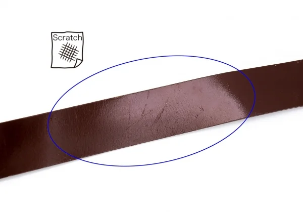 トリコ コムデギャルソンtricot COMME des GARCONS レザーベルト 茶 K-96959_006