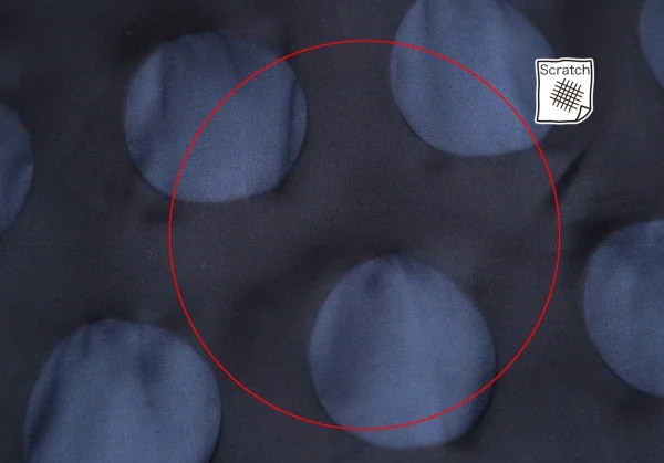 イッセイミヤケミーISSEY MIYAKE me 染めビックドットワンピース 紺F K-96978_014