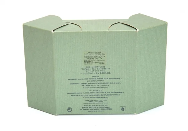 ジャンポールゴルチエパルファムJean Paul GAULTIER PARFUM ミニチュアデュオ 香水 緑 K-97001_003