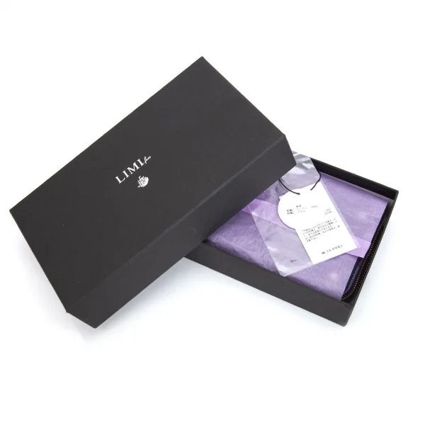 リミフゥLIMI feu パンチングエナメルレザーダブルジップウォレット 長財布 紫 K-97072_012