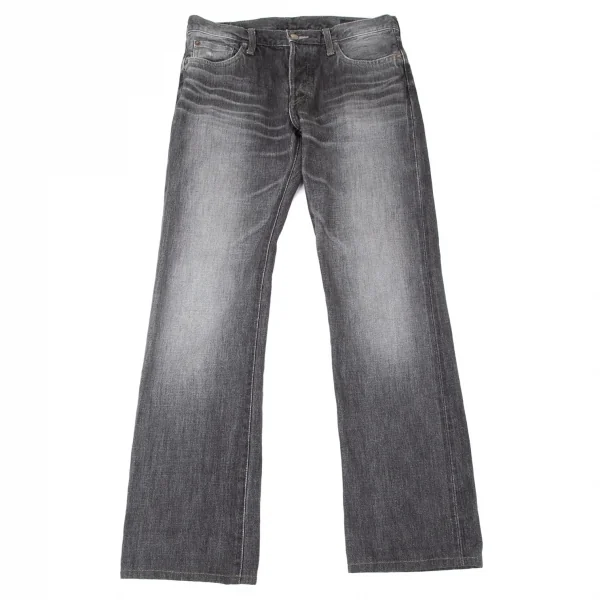 グリーンgreen ウォッシュドセルビッジデニムパンツ ブラック29 K-97106_001