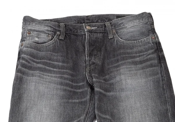 グリーンgreen ウォッシュドセルビッジデニムパンツ ブラック29 K-97106_002