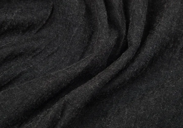 ヨウジヤマモト ノアールYohji Yamamoto NOIR ピリングコットンスカート チャコール1 K-97110_010