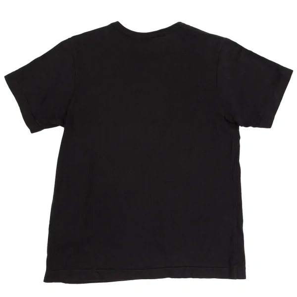 コムデギャルソンCOMME des GARCONS ナンバリングプリントTシャツ こげ茶S位 K-97116_010