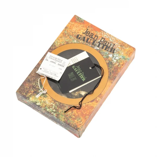 ジャンポールゴルチエ マイユファムJean Paul GAULTIER MAILLE FEMME チェーンフリンジチョーカー シルバー黒XS K-97146_012