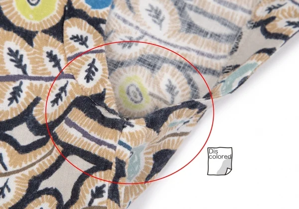 ミナペルホネンmina perhonen フラワープリントボックスシルエットノースリーブ ベージュマルチ38 K-97181_005