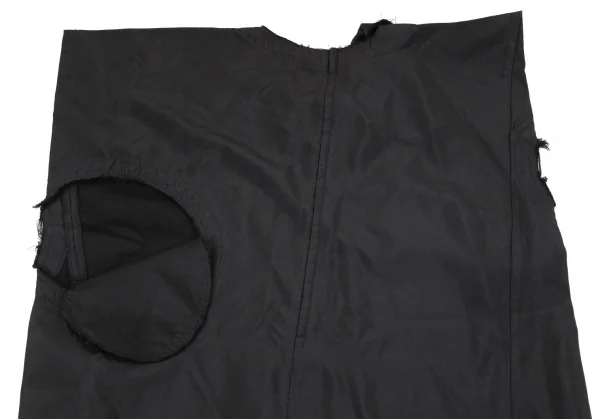 コムデギャルソンCOMME des GARCONSエステルラウンドカットオフワンピース 黒M K-97210_014