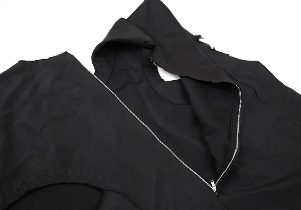 コムデギャルソンCOMME des GARCONSエステルラウンドカットオフワンピース 黒M K-97210_015