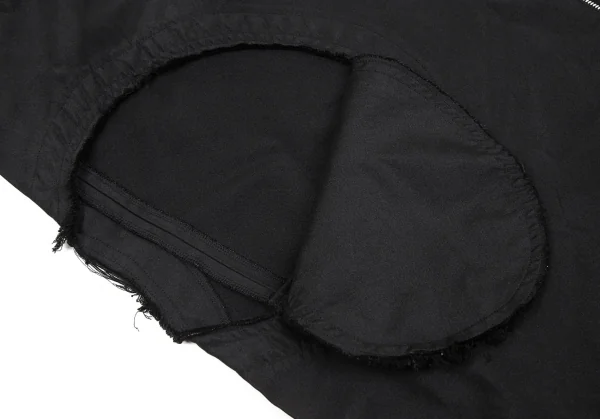 コムデギャルソンCOMME des GARCONSエステルラウンドカットオフワンピース 黒M K-97210_016