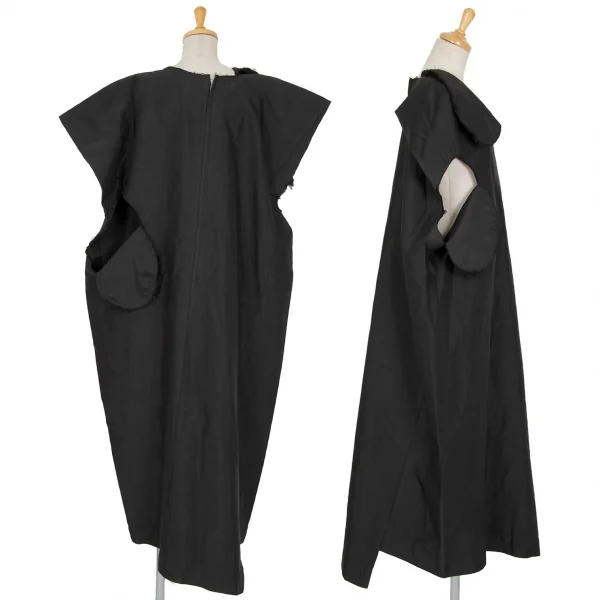 コムデギャルソンCOMME des GARCONSエステルラウンドカットオフワンピース 黒M K-97210_002