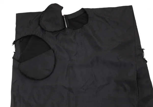 コムデギャルソンCOMME des GARCONSエステルラウンドカットオフワンピース 黒M K-97210_004