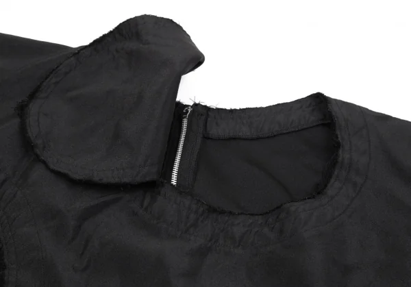 コムデギャルソンCOMME des GARCONSエステルラウンドカットオフワンピース 黒M K-97210_005