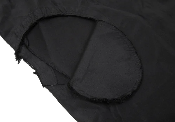 コムデギャルソンCOMME des GARCONSエステルラウンドカットオフワンピース 黒M K-97210_007