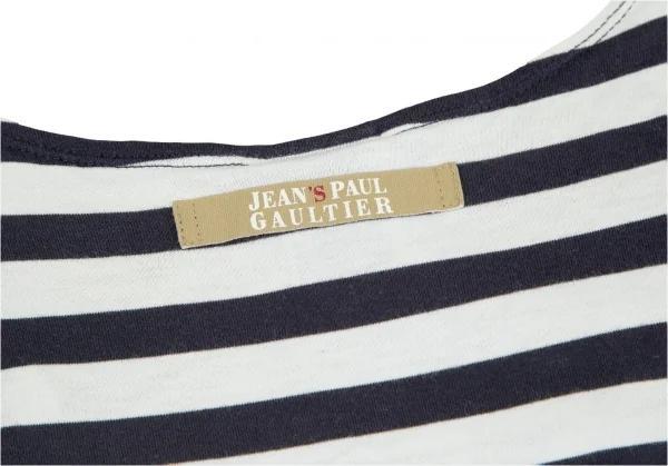 ジーンズポールゴルチエJean's Paul GAULTIER ボーダーノットデザインキャミソール 白紺40 K-97283_013