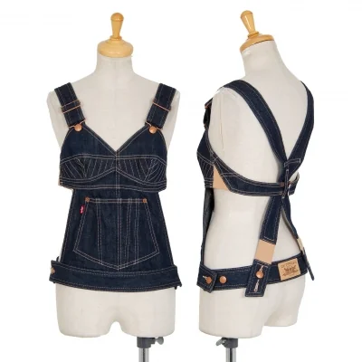 ジャンポールゴルチエ×リーバイスJean Paul GAULTIER×Levi's デニムボンテージベスト