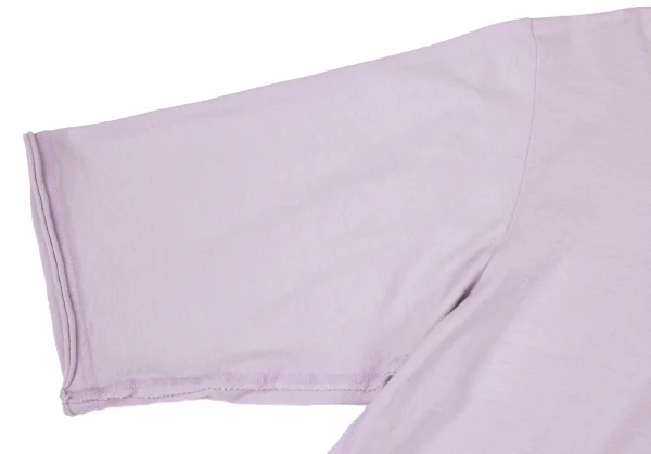 オムプリッセ イッセイ ミヤケHOMME PLISSE ISSEY MIYAKE インサイドアウト裁ち切りビッグシルエットTシャツ ラベンダー2 K-97293_004