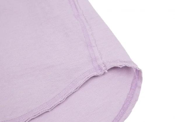 オムプリッセ イッセイ ミヤケHOMME PLISSE ISSEY MIYAKE インサイドアウト裁ち切りビッグシルエットTシャツ ラベンダー2 K-97293_007