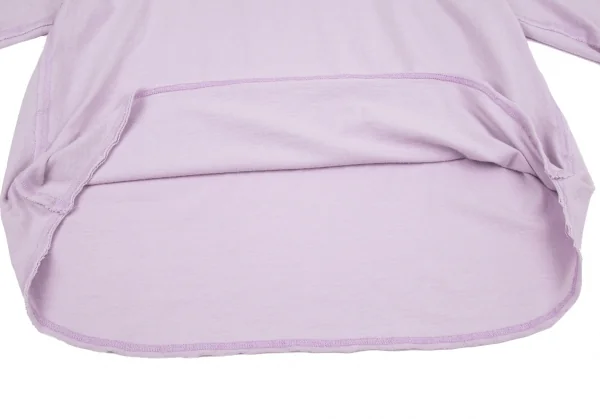 オムプリッセ イッセイ ミヤケHOMME PLISSE ISSEY MIYAKE インサイドアウト裁ち切りビッグシルエットTシャツ ラベンダー2 K-97293_008