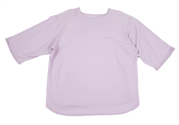 オムプリッセ イッセイ ミヤケHOMME PLISSE ISSEY MIYAKE インサイドアウト裁ち切りビッグシルエットTシャツ ラベンダー2 K-97293_009