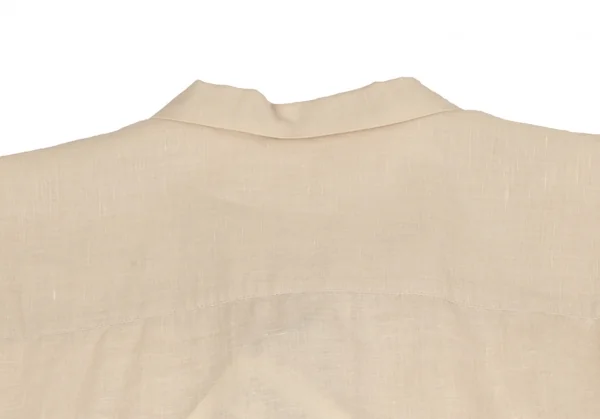 オムプリッセ イッセイ ミヤケHOMME PLISSE ISSEY MIYAKE リネンコットンハーフジッププルオーバーシャツ ベージュ2 K-97294_011