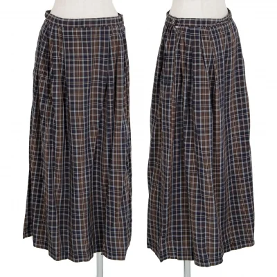 トリココムデギャルソンtricot COMME des GARCONSスリータックチェックスカート