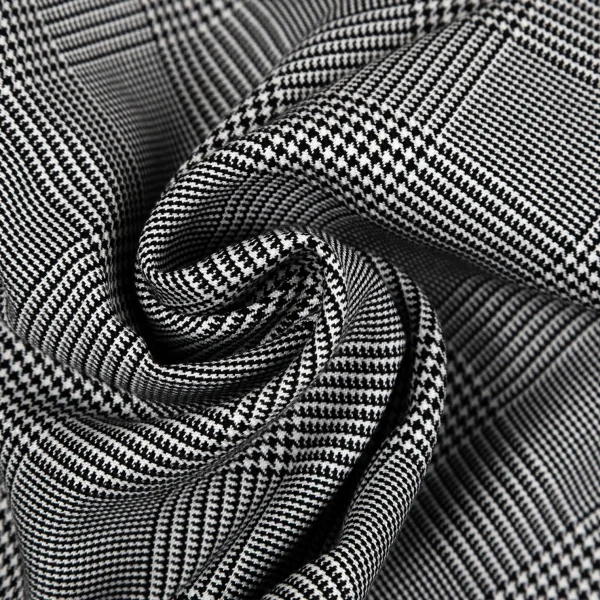 ローブドシャンブル コムデギャルソンrobe de chambre COMME des GARCONS ポリコットングレンチェックイージーワイドパンツ 白黒M位 K-97429_011