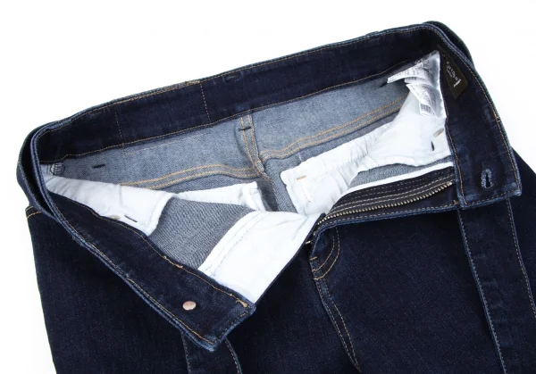 マッキントッシュMACINTOSH ベルト付きワイドデニムパンツ インディゴ36 K-97607_006