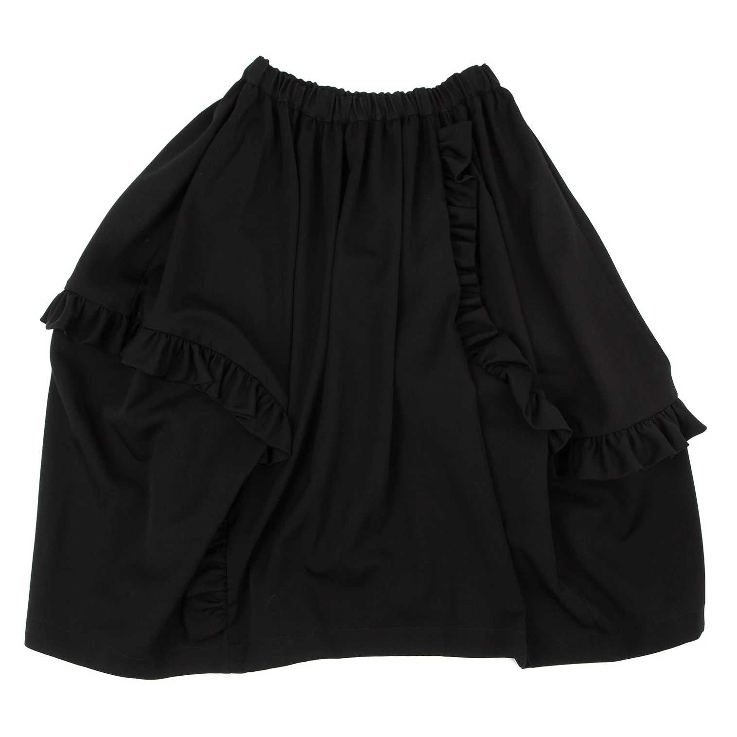 COMME des GARCONS COMME des GARCONS Wool Frill Skirt Black XS (K