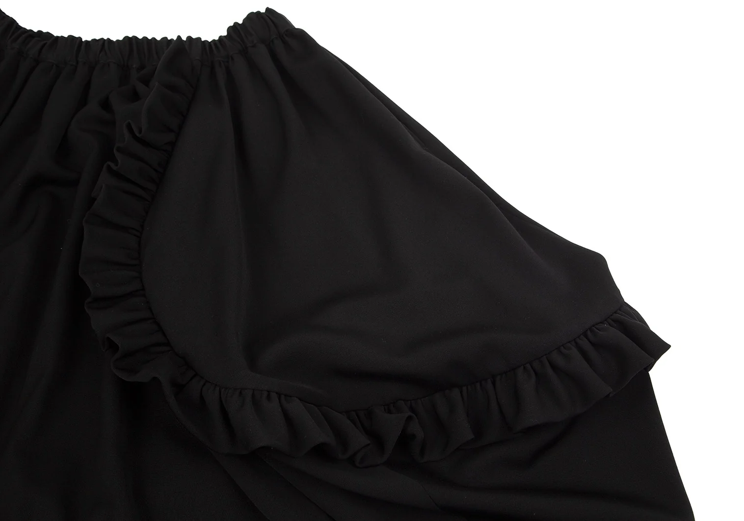 COMME des GARCONS COMME des GARCONS Wool Frill Skirt Black XS (K 