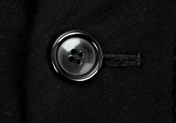 ジュンヤワタナベ コムデギャルソン JUNYA WATANABE COMME des GARCONS 製品染めブレード装飾コットンジャケット 黒SS K-97668_005