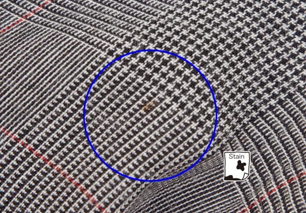 tricot COMME des GARCONS Rayon Glen Check Jacket K-97716_016