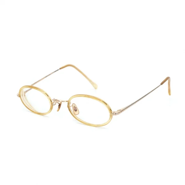 HAKUSAN MEGANE Glasses Yellow 48 21 134 K-97747_001