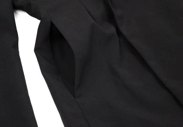 新品!コムデギャルソン オムプリュスCOMME des GARCONS HOMME PLUS ウールホック留めデザインジャケット 黒L K-97766_007