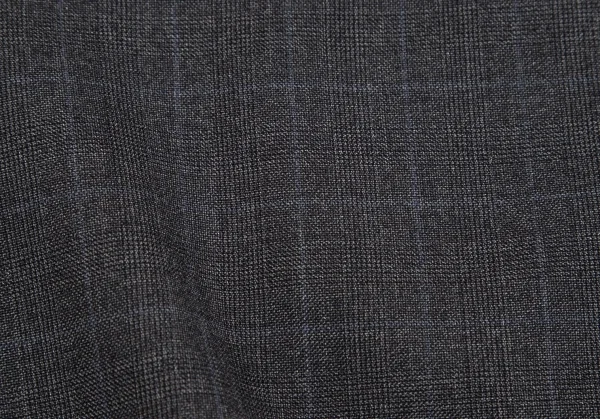 コムデギャルソン オムドゥCOMME des GARCONS HOMME DEUX ウールチェックウエストゴムパンツ グレーM K-97768_013