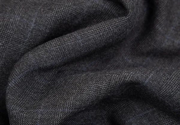 コムデギャルソン オムドゥCOMME des GARCONS HOMME DEUX ウールチェックウエストゴムパンツ グレーM K-97768_014