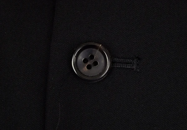 コムデギャルソンCOMME des GARCONS ウールギャバグラフィックプリントジャケット 黒M位 K-97813_004