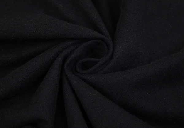 ブラックコムデギャルソンBLACK COMME des GARCONS リボンプリントTシャツ 黒XS K-97844_010