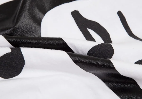 ブラックコムデギャルソン×ナイキBLACK COMME des GARCONS×NIKE 音符ロゴプリントTシャツ 白XS K-97850_010
